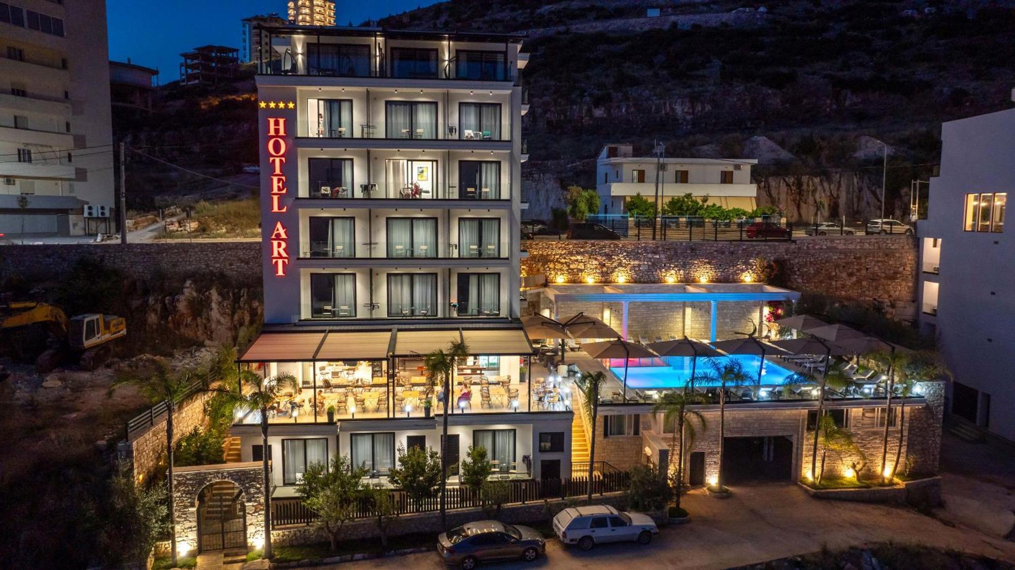Art Hotel Sarande Exterior photo